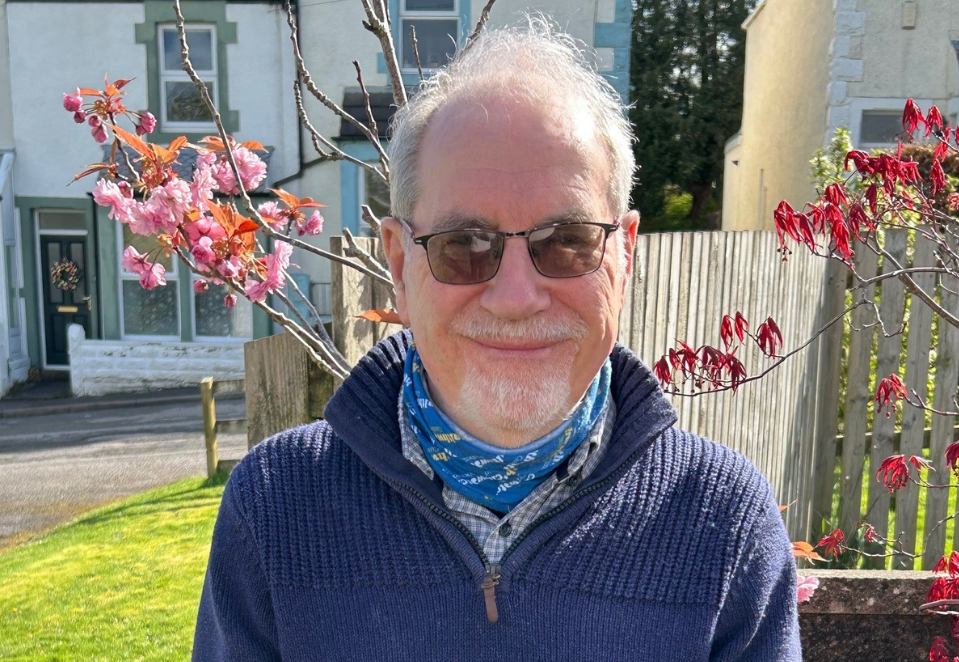 Blind veteran Edward