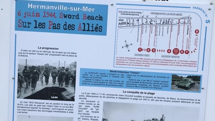 Sword beach - D-Day 75