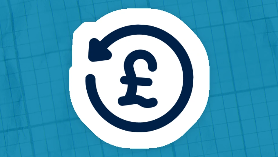Icon of a pound sign with a circular arrow encompassing it