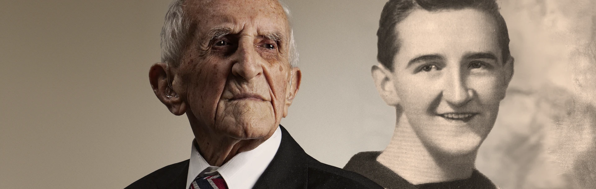 Joe young and old