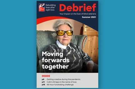The cover of the summer 2021 issue of Debrief