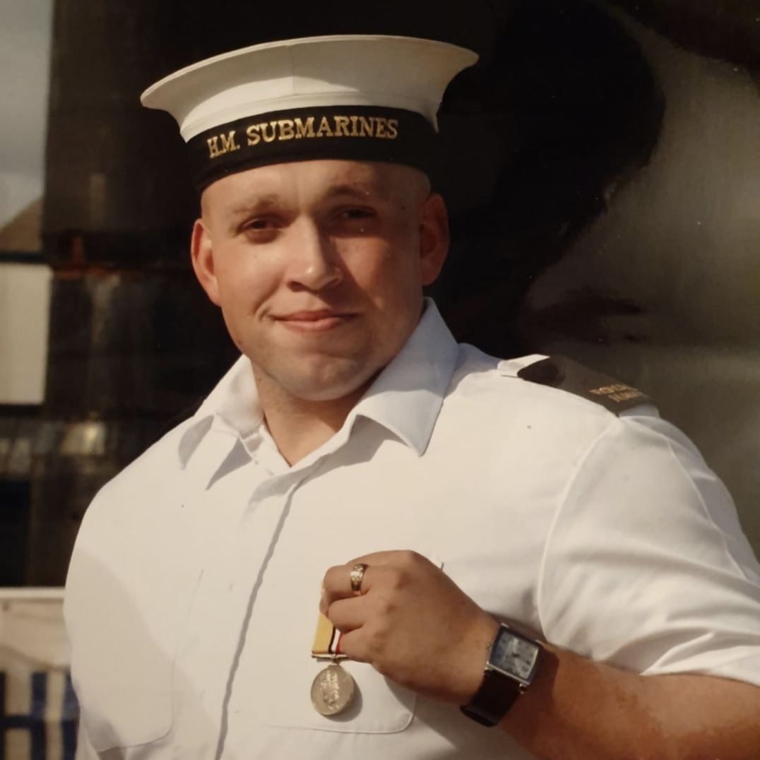 Herbie in his Navy days