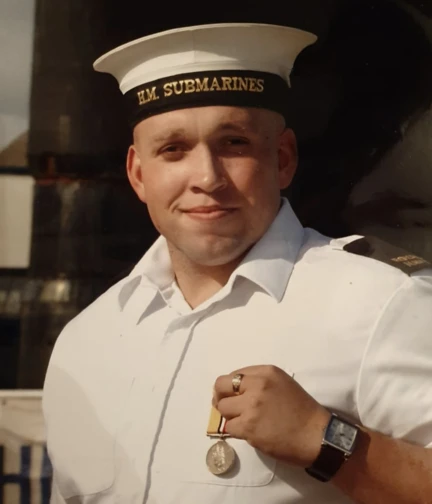 Herbie in his Navy days