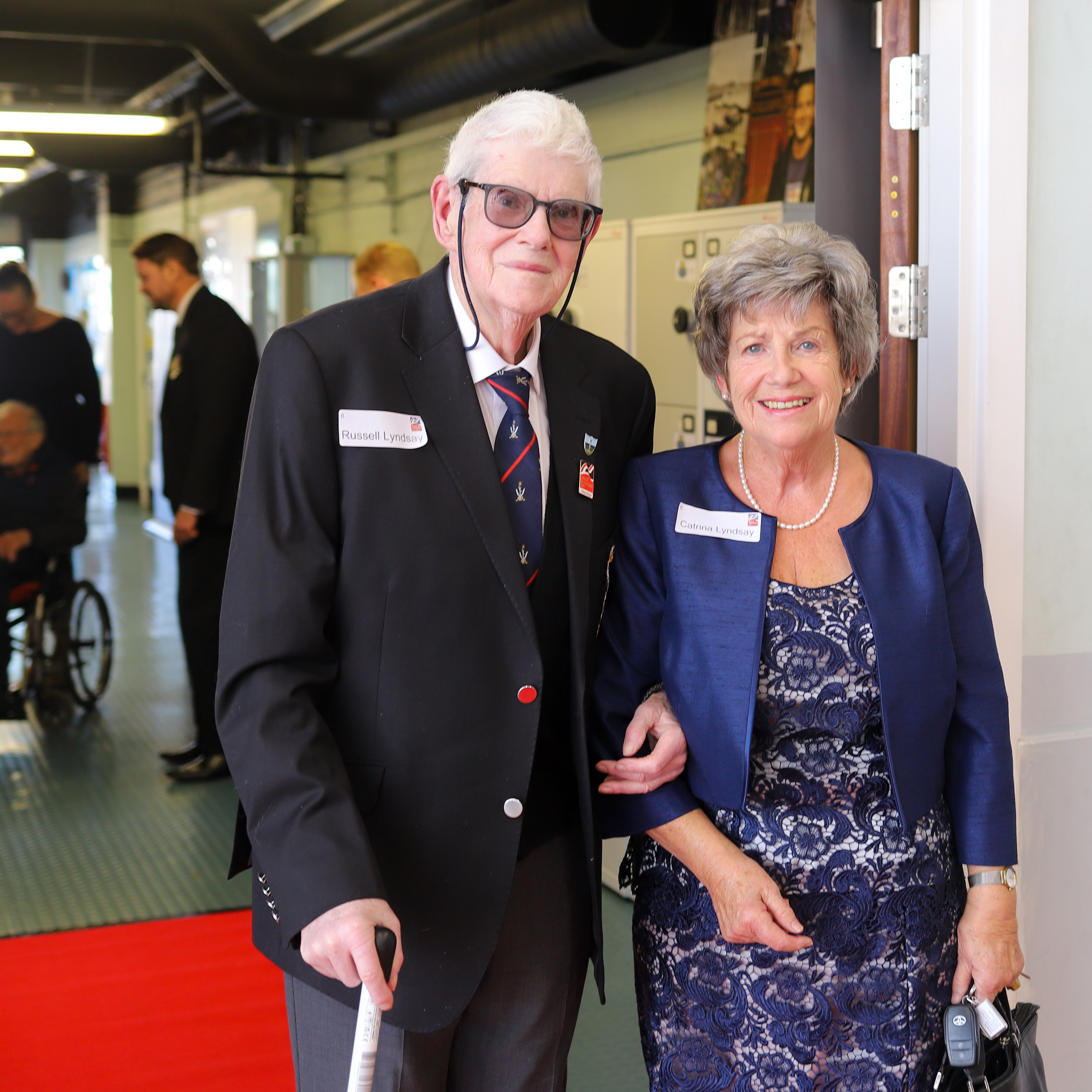 Russell Lyndsay And Catrina Lyndsay