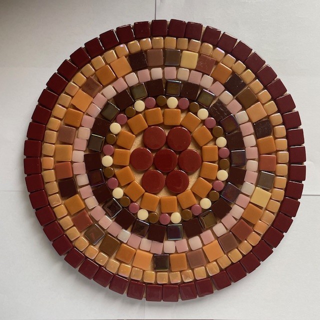 Sweet treats mandala mosaic
