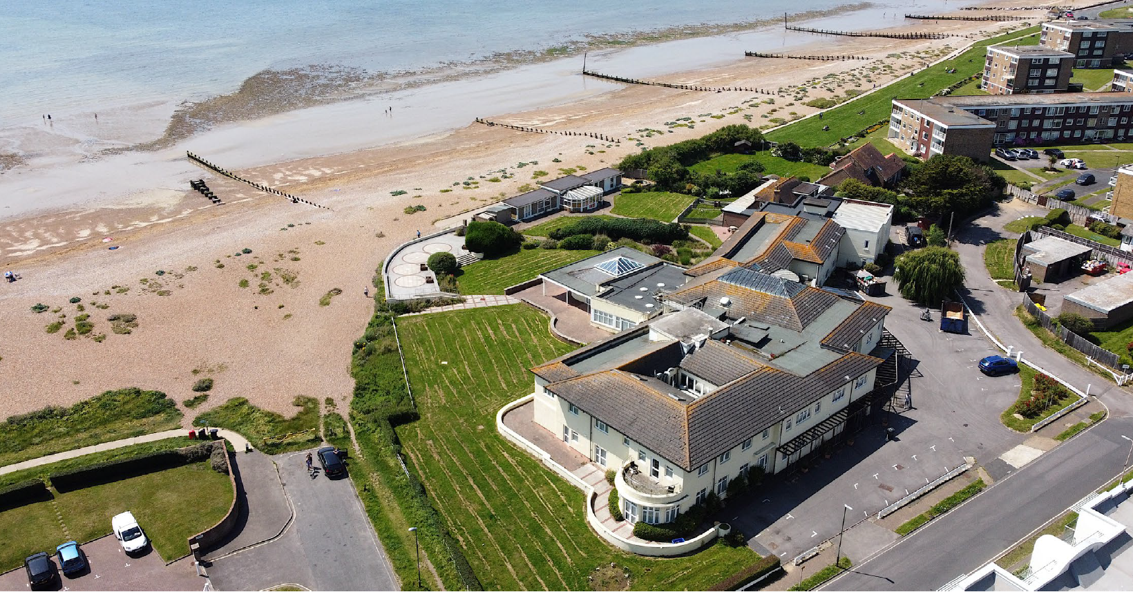 A photo of our Rustington centre from the sky