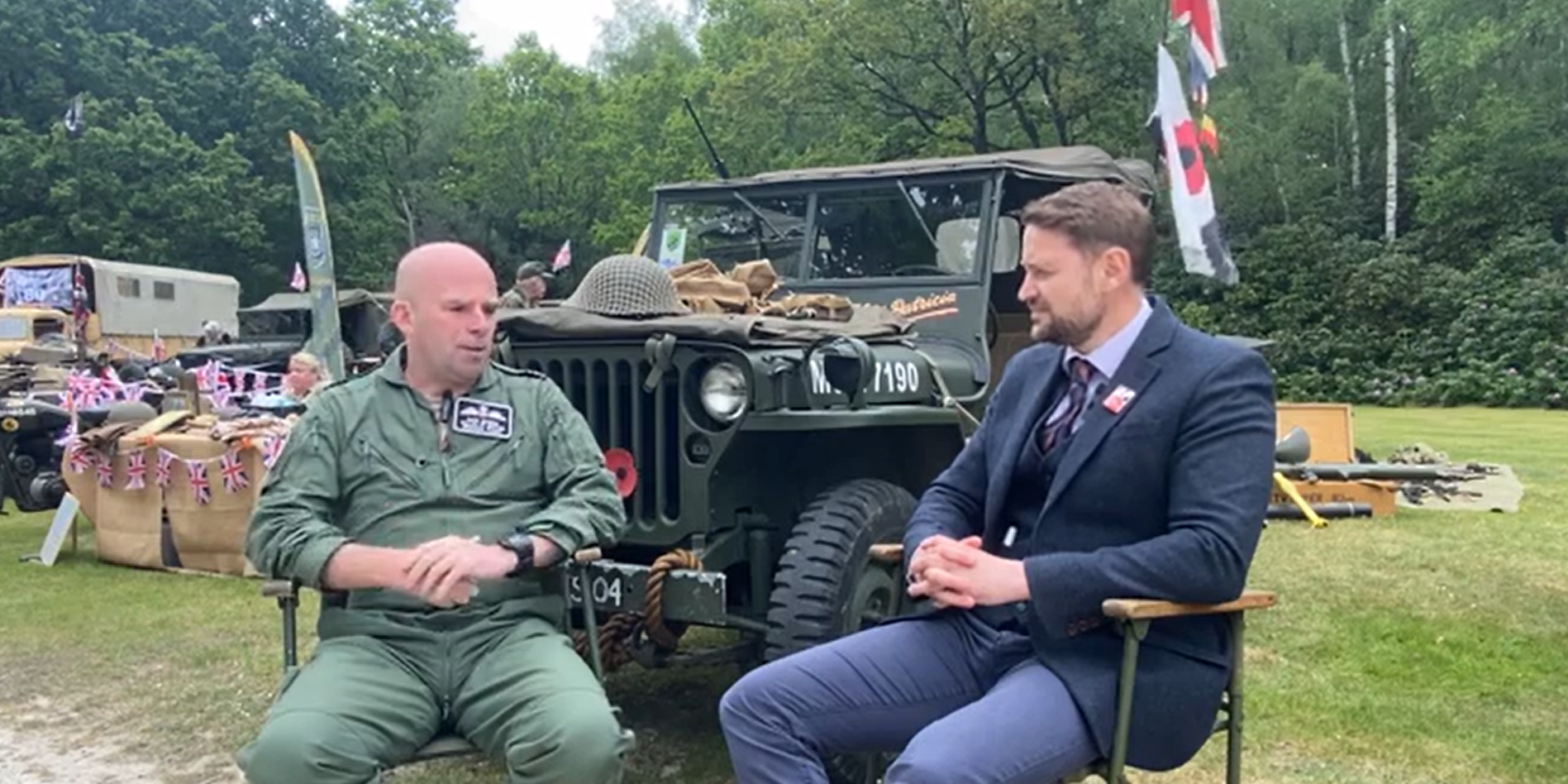 Press play to watch an interview with Sqn Leader Mark Sugden