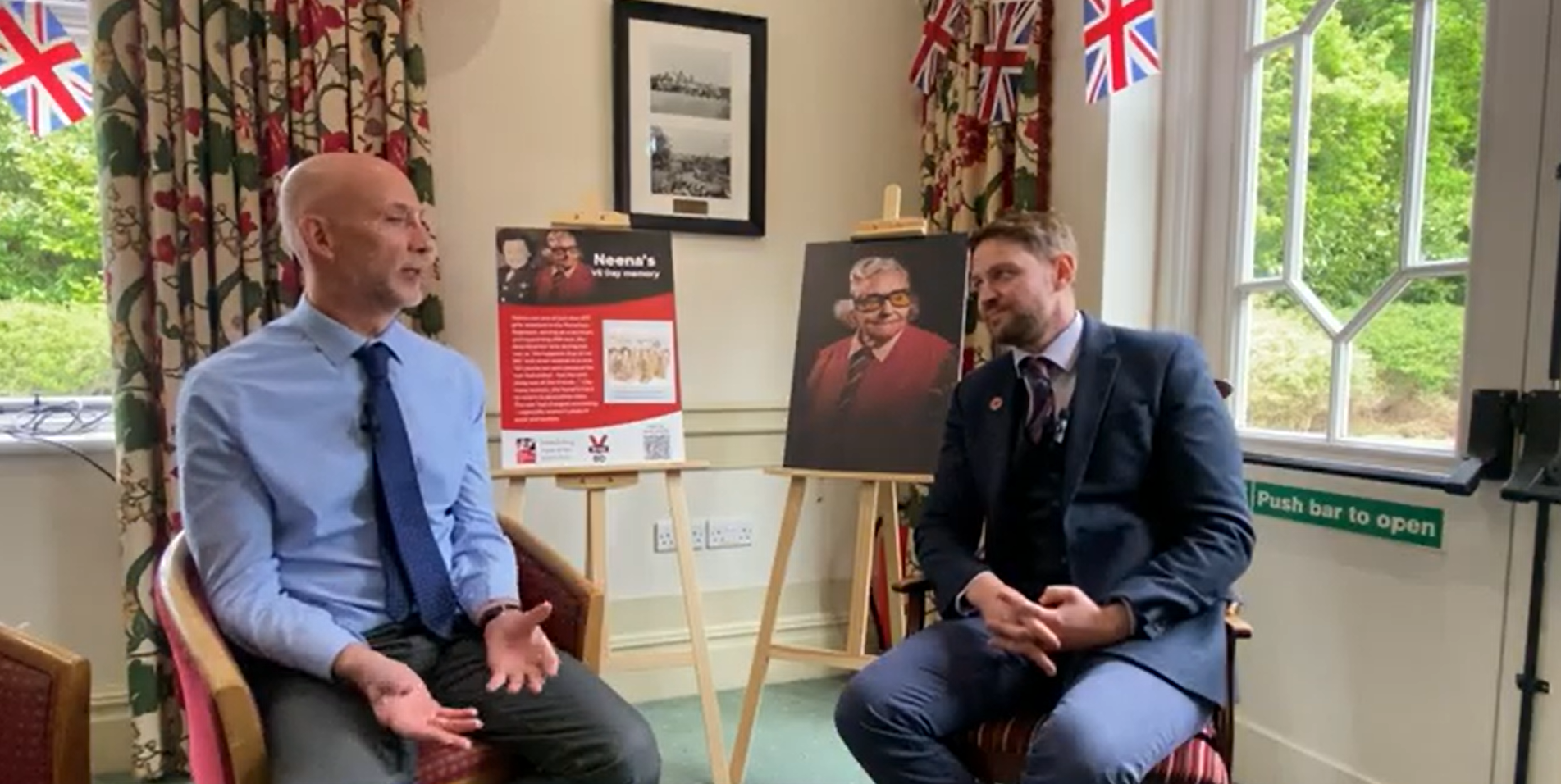 Press play to watch an interview with Teacher Andrew Blair