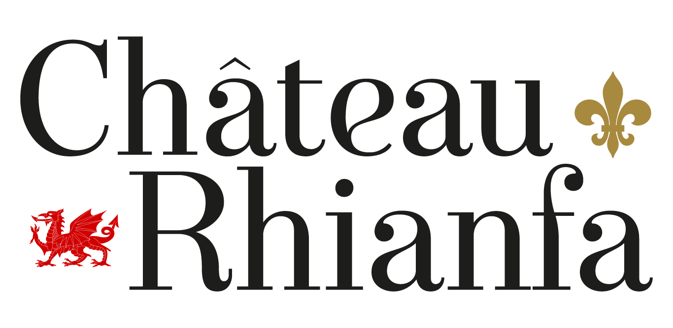 Logo for Chateau Rhianfa with link to their website.