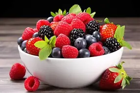 Bowl of berries
