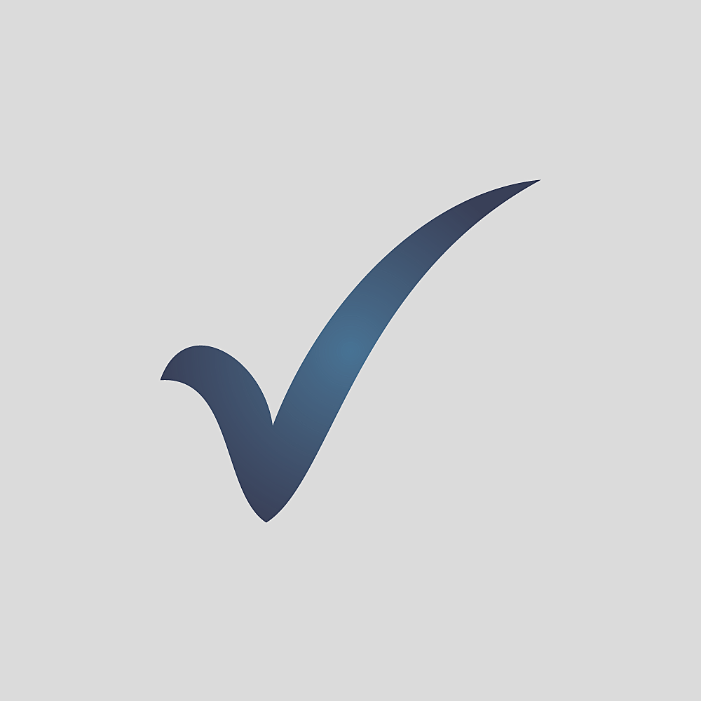 An icon of a teal coloured tick